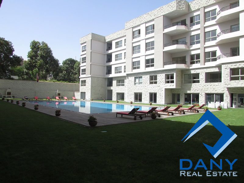 Residential Ground Floor Apartment For Rent Furnished in Maadi Sarayat Great Cairo Egypt